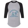 Unisex Three-Quarter Raglan Sleeve Baseball Jersey T-Shirt Thumbnail
