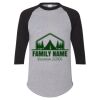 Unisex Three-Quarter Raglan Sleeve Baseball Jersey T-Shirt Thumbnail