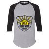 Unisex Three-Quarter Raglan Sleeve Baseball Jersey T-Shirt Thumbnail