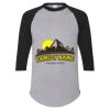 Unisex Three-Quarter Raglan Sleeve Baseball Jersey T-Shirt Thumbnail