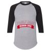 Unisex Three-Quarter Raglan Sleeve Baseball Jersey T-Shirt Thumbnail