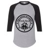 Unisex Three-Quarter Raglan Sleeve Baseball Jersey T-Shirt Thumbnail