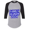 Unisex Three-Quarter Raglan Sleeve Baseball Jersey T-Shirt Thumbnail