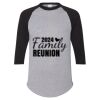 Unisex Three-Quarter Raglan Sleeve Baseball Jersey T-Shirt Thumbnail
