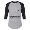 Unisex Three-Quarter Raglan Sleeve Baseball Jersey T-Shirt Thumbnail