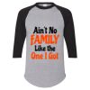 Unisex Three-Quarter Raglan Sleeve Baseball Jersey T-Shirt Thumbnail