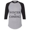 Unisex Three-Quarter Raglan Sleeve Baseball Jersey T-Shirt Thumbnail