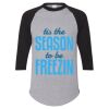 Unisex Three-Quarter Raglan Sleeve Baseball Jersey T-Shirt Thumbnail