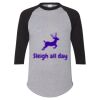 Unisex Three-Quarter Raglan Sleeve Baseball Jersey T-Shirt Thumbnail