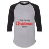 Unisex Three-Quarter Raglan Sleeve Baseball Jersey T-Shirt Thumbnail