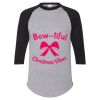 Unisex Three-Quarter Raglan Sleeve Baseball Jersey T-Shirt Thumbnail