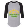 Unisex Three-Quarter Raglan Sleeve Baseball Jersey T-Shirt Thumbnail