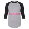 Unisex Three-Quarter Raglan Sleeve Baseball Jersey T-Shirt Thumbnail