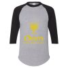 Unisex Three-Quarter Raglan Sleeve Baseball Jersey T-Shirt Thumbnail