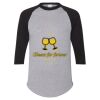 Unisex Three-Quarter Raglan Sleeve Baseball Jersey T-Shirt Thumbnail