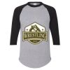 Unisex Three-Quarter Raglan Sleeve Baseball Jersey T-Shirt Thumbnail
