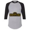 Unisex Three-Quarter Raglan Sleeve Baseball Jersey T-Shirt Thumbnail