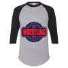 Unisex Three-Quarter Raglan Sleeve Baseball Jersey T-Shirt Thumbnail