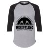 Unisex Three-Quarter Raglan Sleeve Baseball Jersey T-Shirt Thumbnail