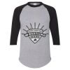 Unisex Three-Quarter Raglan Sleeve Baseball Jersey T-Shirt Thumbnail