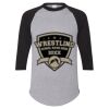 Unisex Three-Quarter Raglan Sleeve Baseball Jersey T-Shirt Thumbnail