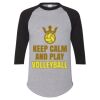 Unisex Three-Quarter Raglan Sleeve Baseball Jersey T-Shirt Thumbnail