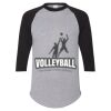 Unisex Three-Quarter Raglan Sleeve Baseball Jersey T-Shirt Thumbnail