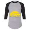 Unisex Three-Quarter Raglan Sleeve Baseball Jersey T-Shirt Thumbnail