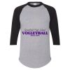 Unisex Three-Quarter Raglan Sleeve Baseball Jersey T-Shirt Thumbnail