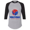Unisex Three-Quarter Raglan Sleeve Baseball Jersey T-Shirt Thumbnail