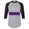 Unisex Three-Quarter Raglan Sleeve Baseball Jersey T-Shirt Thumbnail