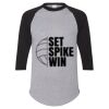 Unisex Three-Quarter Raglan Sleeve Baseball Jersey T-Shirt Thumbnail