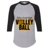 Unisex Three-Quarter Raglan Sleeve Baseball Jersey T-Shirt Thumbnail