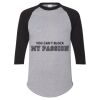 Unisex Three-Quarter Raglan Sleeve Baseball Jersey T-Shirt Thumbnail