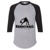Unisex Three-Quarter Raglan Sleeve Baseball Jersey T-Shirt Thumbnail