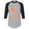 Unisex Three-Quarter Raglan Sleeve Baseball Jersey T-Shirt Thumbnail
