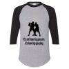 Unisex Three-Quarter Raglan Sleeve Baseball Jersey T-Shirt Thumbnail