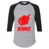Unisex Three-Quarter Raglan Sleeve Baseball Jersey T-Shirt Thumbnail