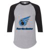 Unisex Three-Quarter Raglan Sleeve Baseball Jersey T-Shirt Thumbnail