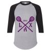 Unisex Three-Quarter Raglan Sleeve Baseball Jersey T-Shirt Thumbnail