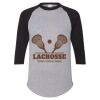 Unisex Three-Quarter Raglan Sleeve Baseball Jersey T-Shirt Thumbnail