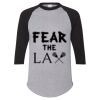 Unisex Three-Quarter Raglan Sleeve Baseball Jersey T-Shirt Thumbnail