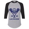 Unisex Three-Quarter Raglan Sleeve Baseball Jersey T-Shirt Thumbnail