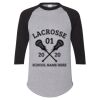 Unisex Three-Quarter Raglan Sleeve Baseball Jersey T-Shirt Thumbnail