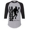 Unisex Three-Quarter Raglan Sleeve Baseball Jersey T-Shirt Thumbnail