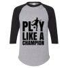 Unisex Three-Quarter Raglan Sleeve Baseball Jersey T-Shirt Thumbnail