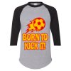 Unisex Three-Quarter Raglan Sleeve Baseball Jersey T-Shirt Thumbnail