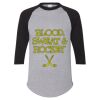Unisex Three-Quarter Raglan Sleeve Baseball Jersey T-Shirt Thumbnail