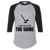 Unisex Three-Quarter Raglan Sleeve Baseball Jersey T-Shirt Thumbnail