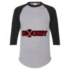 Unisex Three-Quarter Raglan Sleeve Baseball Jersey T-Shirt Thumbnail